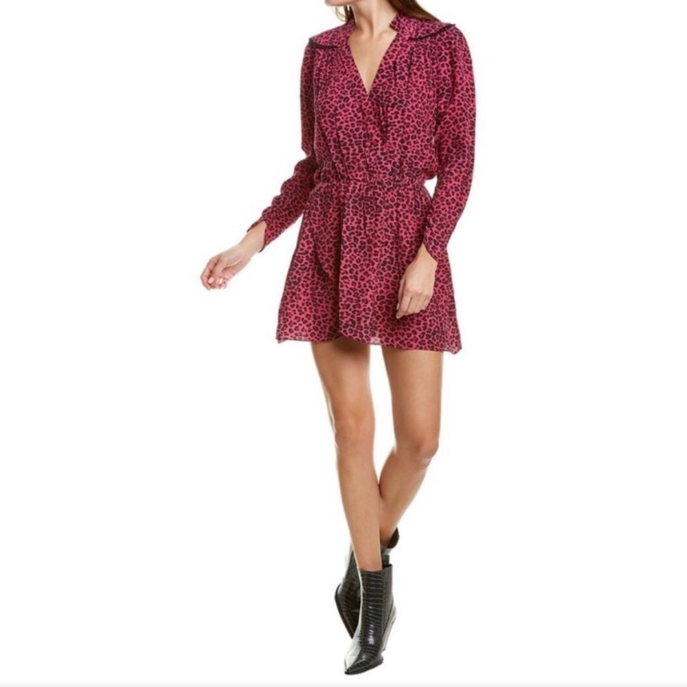 ZADIG & VOLTAIRE REVEAL PRINT LEO DRESS size small - Picture 4 of 11
